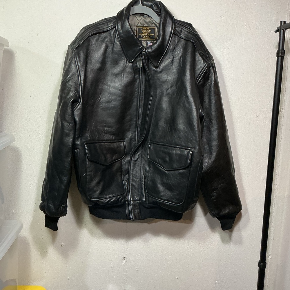 Cockpit USA A-2 Leather Flight Jacket Men’s